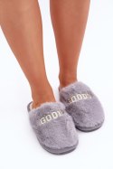 Kapcie Model Kalelia YL-307 Grey - Step in style Step in style Kapcie Model Kalelia YL-307 Grey - Step in style Step in style