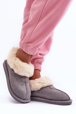 Kapcie Model Lanoze EV-58 Grey - Step in style Step in style