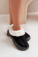 Kapcie Model Zinntia AB-33 Black - Step in style Step in style Kapcie Model Zinntia AB-33 Black - Step in style Step in style