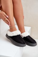 Kapcie Model Zinntia AB-33 Black - Step in style Step in style Kapcie Model Zinntia AB-33 Black - Step in style Step in style