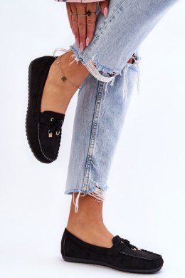 Mokasyny Model Good Time ZA28P Black - Step in style Step in style