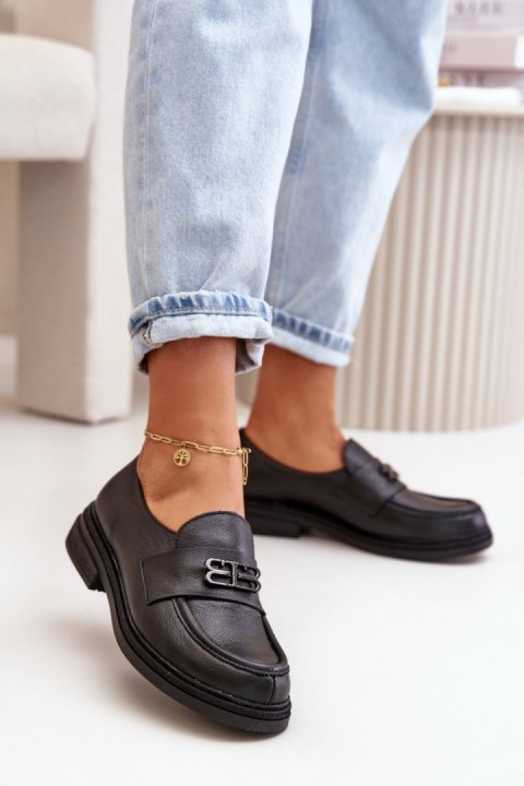 Półbuty Model Zazoo 20174 Black - Step in style Step in style Półbuty Model Zazoo 20174 Black - Step in style Step in style