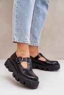 Półbuty Model Zazoo 20183 Black - Step in style Step in style Półbuty Model Zazoo 20183 Black - Step in style Step in style