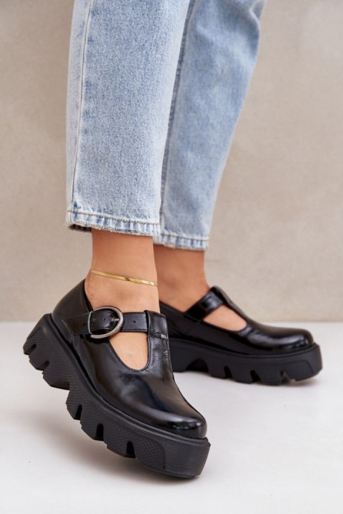 Półbuty Model Zazoo 20183 Black - Step in style Step in style Półbuty Model Zazoo 20183 Black - Step in style Step in style