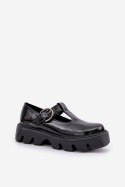 Półbuty Model Zazoo 20183 Black - Step in style Step in style Półbuty Model Zazoo 20183 Black - Step in style Step in style