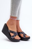 Sandał Klapki Model 83520 Ipanema High Fashion Slide Fem Black - Step in style Step in style Sandał Klapki Model 83520 Ipanema High Fashion Slide Fem Black - Step in style Step in style