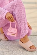 Sandał Klapki Model Airaplea 24SD19-7564 Pink - Step in style Step in style Sandał Klapki Model Airaplea 24SD19-7564 Pink - Step in style Step in style