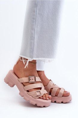 Sandał Klapki Model Zaxy NN285044 Light Pink - Step in style Step in style