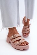 Sandał Klapki Model Zaxy NN285044 Light Pink - Step in style Step in style Sandał Klapki Model Zaxy NN285044 Light Pink - Step in style Step in style
