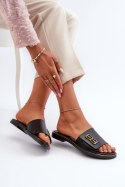 Sandał Klapki Model Zazoo 40384 Black - Step in style Step in style Sandał Klapki Model Zazoo 40384 Black - Step in style Step in style