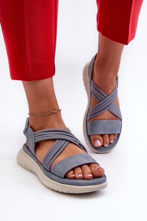 Sandały Model Ceclea 24SD06-7057 Blue - Step in style Step in style Sandały Model Ceclea 24SD06-7057 Blue - Step in style Step in style