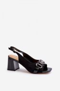 Sandały Model DA MR38-659 Black - Step in style Step in style Sandały Model DA MR38-659 Black - Step in style Step in style