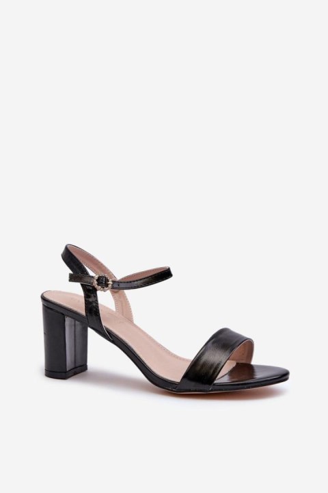 Sandały Model Glindra 24SD98-6986 Black - Step in style Step in style Sandały Model Glindra 24SD98-6986 Black - Step in style Step in style