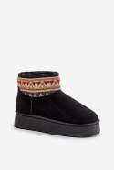 Śniegowce Model Avatharia 20226-4A Black - Step in style Step in style Śniegowce Model Avatharia 20226-4A Black - Step in style Step in style