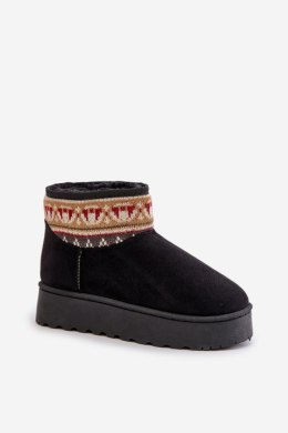 Śniegowce Model Avatharia 20226-4A Black - Step in style Step in style