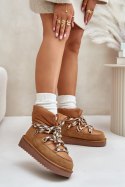 Śniegowce Model D.Franklin DFSH375003 Brown - Step in style Step in style Śniegowce Model D.Franklin DFSH375003 Brown - Step in style Step in style