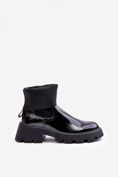 Sztyblety Model Pavo DES925M Black Lakier - Step in style Step in style Sztyblety Model Pavo DES925M Black Lakier - Step in style Step in style