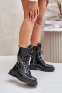 Workery Model Kelilea DA121P Black Lakier - Step in style Step in style Workery Model Kelilea DA121P Black Lakier - Step in style Step in style