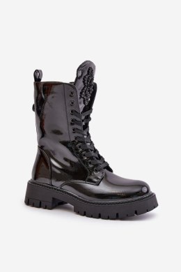 Workery Model Kelilea DA121P Black Lakier - Step in style Step in style