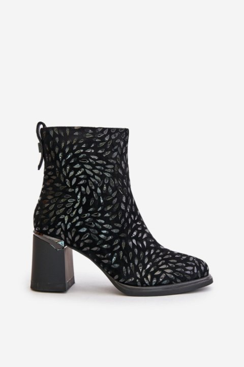 Botki Model DA CR42-192 Black - Step in style Step in style Botki Model DA CR42-192 Black - Step in style Step in style