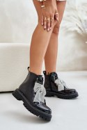 Botki Model Ocenttia 7603A Black - Step in style Step in style Botki Model Ocenttia 7603A Black - Step in style Step in style