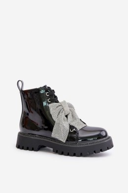 Botki Model Ocenttia 7603A Black - Step in style Step in style
