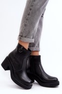 Botki Model Romella TR926 Black - Step in style Step in style Botki Model Romella TR926 Black - Step in style Step in style