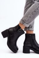 Botki Model Romella TR926 Black - Step in style Step in style Botki Model Romella TR926 Black - Step in style Step in style