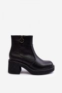 Botki Model Romella TR926 Black - Step in style Step in style Botki Model Romella TR926 Black - Step in style Step in style