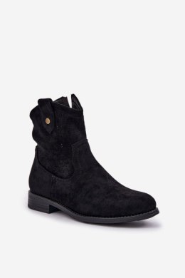 Botki Model S.Barski HY51-063 Black - Step in style Step in style