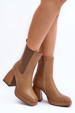 Botki Model Stelares 5892 Brown - Step in style Step in style