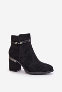 Botki Model Vinceza 16446 Black - Step in style Step in style Botki Model Vinceza 16446 Black - Step in style Step in style