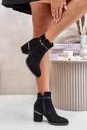Botki Model Vinceza 16446 Black - Step in style Step in style Botki Model Vinceza 16446 Black - Step in style Step in style