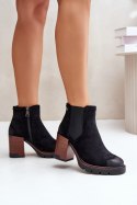 Botki Model Vinceza 58356 Black - Step in style Step in style Botki Model Vinceza 58356 Black - Step in style Step in style
