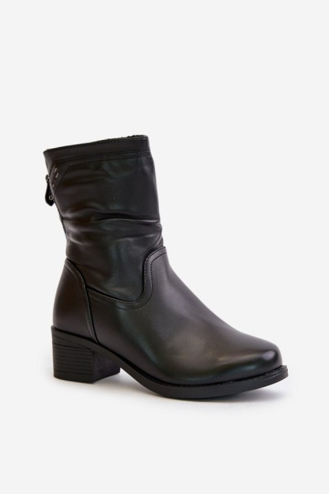 Botki Model Vinceza 85155 Black - Step in style Step in style Botki Model Vinceza 85155 Black - Step in style Step in style