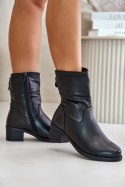 Botki Model Vinceza 85155 Black - Step in style Step in style Botki Model Vinceza 85155 Black - Step in style Step in style