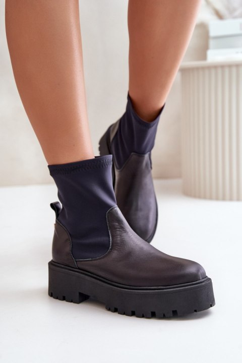 Botki Model Zazoo 2947 Black - Step in style Step in style Botki Model Zazoo 2947 Black - Step in style Step in style