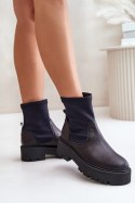Botki Model Zazoo 2947 Black - Step in style Step in style Botki Model Zazoo 2947 Black - Step in style Step in style