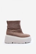 Botki Model Zazoo 3424 Beige - Step in style Step in style Botki Model Zazoo 3424 Beige - Step in style Step in style