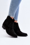 Botki Model Zazoo 3430 Black - Step in style Step in style Botki Model Zazoo 3430 Black - Step in style Step in style