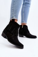 Botki Model Zazoo 3430 Black - Step in style Step in style Botki Model Zazoo 3430 Black - Step in style Step in style