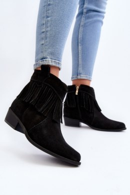 Botki Model Zazoo 3430 Black - Step in style Step in style