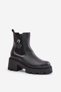Botki Model Zazoo 60490 Black - Step in style Step in style Botki Model Zazoo 60490 Black - Step in style Step in style