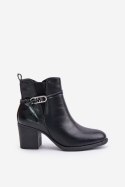 Botki Model Zinithia ASA250-2 Black - Step in style Step in style Botki Model Zinithia ASA250-2 Black - Step in style Step in style