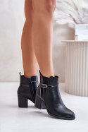 Botki Model Zinithia ASA250-2 Black - Step in style Step in style Botki Model Zinithia ASA250-2 Black - Step in style Step in style