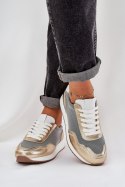 Buty Sportowe Model DA LR51-847 Gold - Step in style Step in style Buty Sportowe Model DA LR51-847 Gold - Step in style Step in style