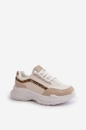 Buty Sportowe Model Lerila 9113 Beige/Leopard - Step in style Step in style Buty Sportowe Model Lerila 9113 Beige/Leopard - Step in style Step in style