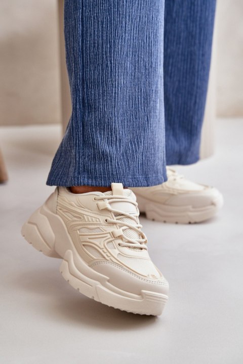 Buty Sportowe Model Lerista MM06 Light Beige - Step in style Step in style Buty Sportowe Model Lerista MM06 Light Beige - Step in style Step in style