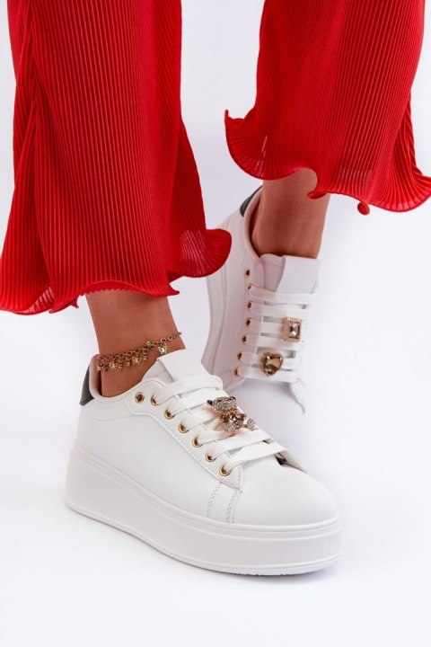Buty Sportowe Model Moanda EV-500 White - Step in style Step in style Buty Sportowe Model Moanda EV-500 White - Step in style Step in style