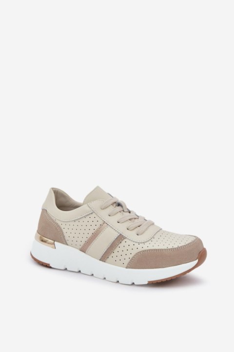 Buty Sportowe Model Norlexia 25SP32-8485 Beige - Step in style Step in style Buty Sportowe Model Norlexia 25SP32-8485 Beige - Step in style Step in style